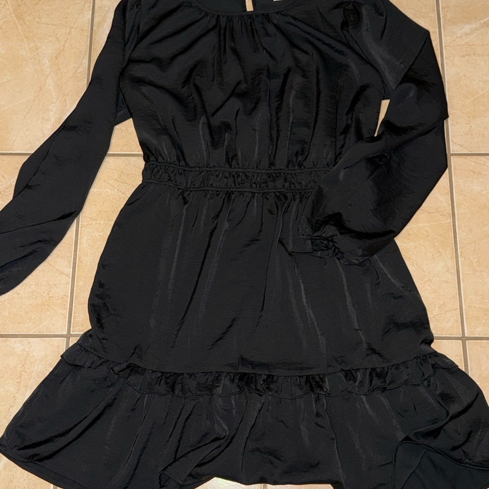 Knox Rose Black Long Sleeve Dress